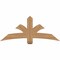Ekena Millwork Davenport Timber Gable Bracket, Western Red Cedar, 60"W x 25"H x 5 1/2"D x 5 1/2"F, 10/12 Pitch GBW060X25X0606DAV00SWR - alternate 1